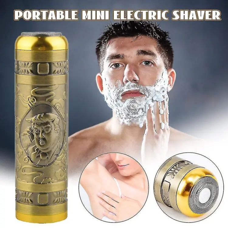 T8 Metal Body Portable Men’s Electric Beard Trimmer