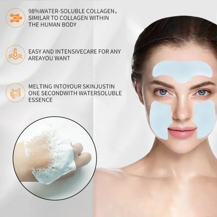 Collagen Soluble Mask Film – Glass Skin Anti-Aging Patches